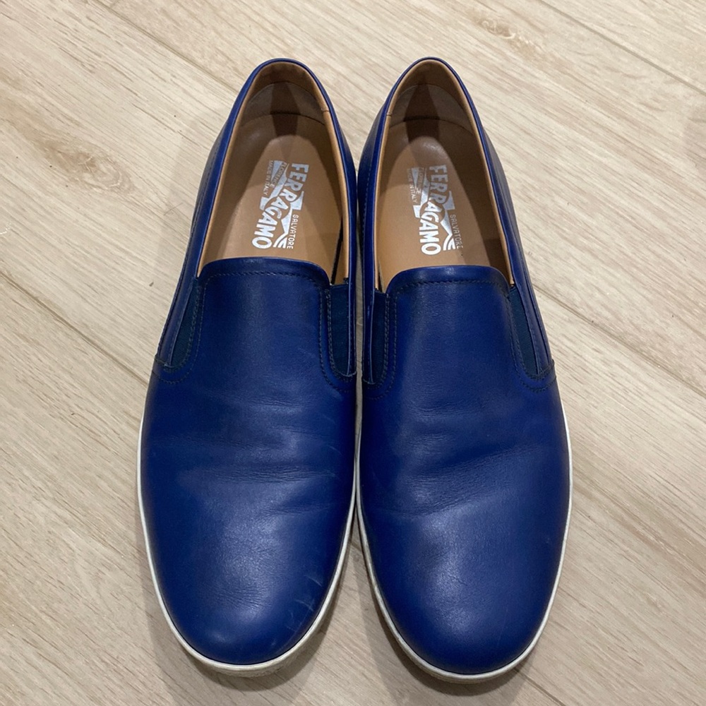 Authentic Mens Salvatore Ferragamo Slip-ons